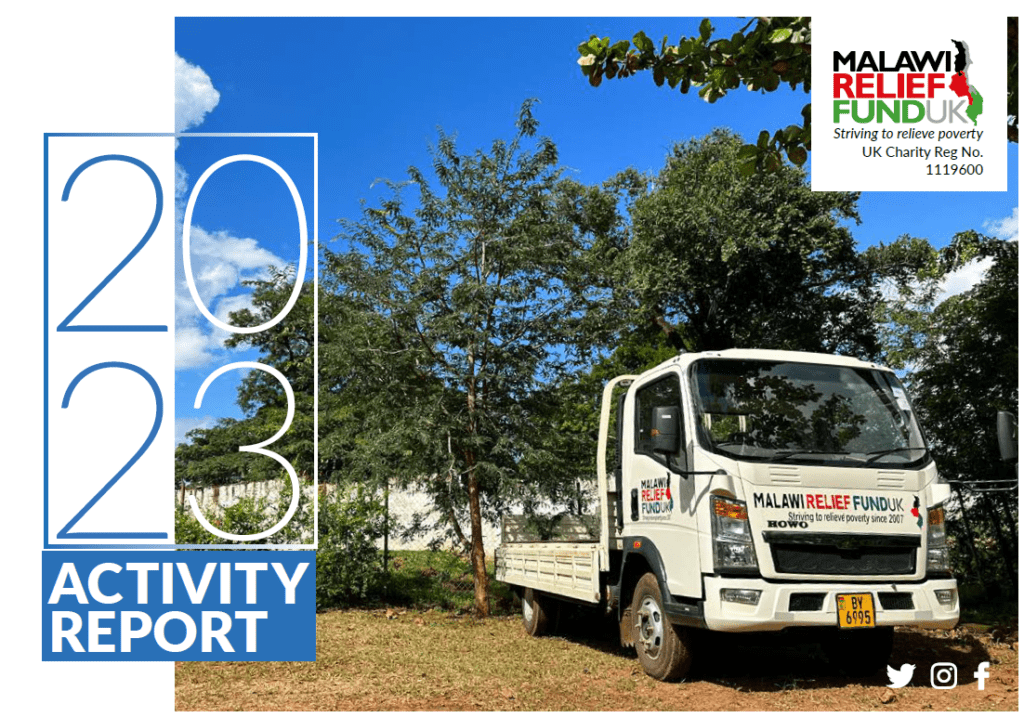 Malawi Relief Fund Activity Report 2023